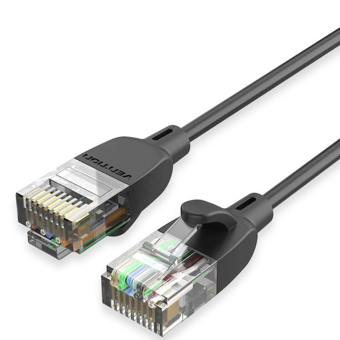 Vention Cable de Red RJ45 Cat.6A U/UTP 5m Negro